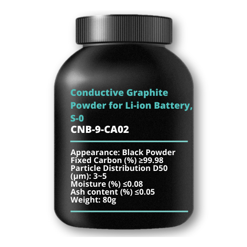 Conductive Graphite Powder for Li-ion battery Anode/Cathode, 80g/bag -  EQ-Lib-CGP